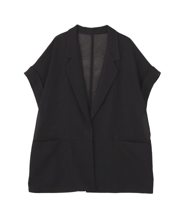 AMERICAN HOLIC メッシュフレンチジャケット Black