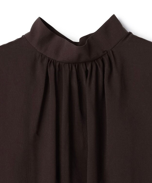 BEIGE， SERAPHIN / ライトシアー ハイネックブラウス Bordeaux