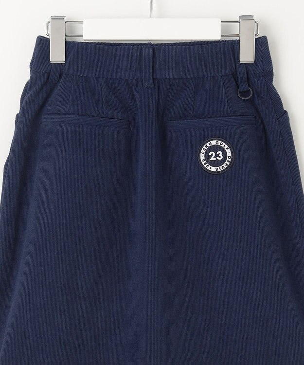 23区GOLF 【WOMEN】【EC限定】コーデュロイスカート ネイビー系