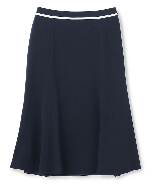 BEIGE， CINDY / フレアスカート Navy × White