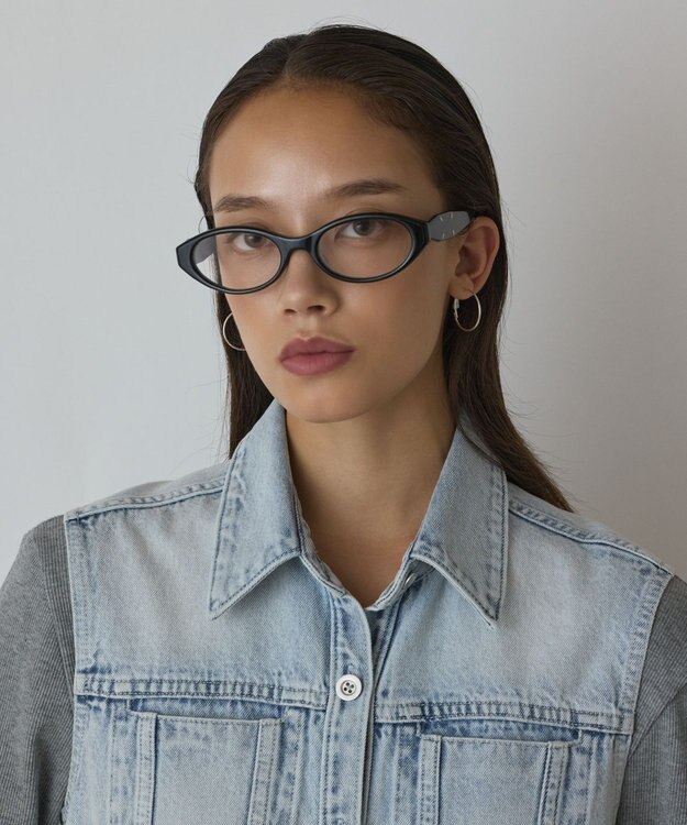 GRACE CONTINENTAL デニムロングジレワンピース サックス