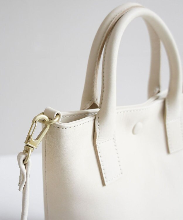 TIDEWAY NUTS 2WAYトートバッグ アイボリー