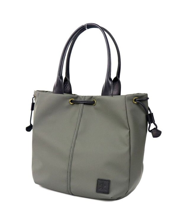 Regalo Felice 【水や汚れに強い / A4サイズ対応】巾着トート / REGALO GY(グレー)