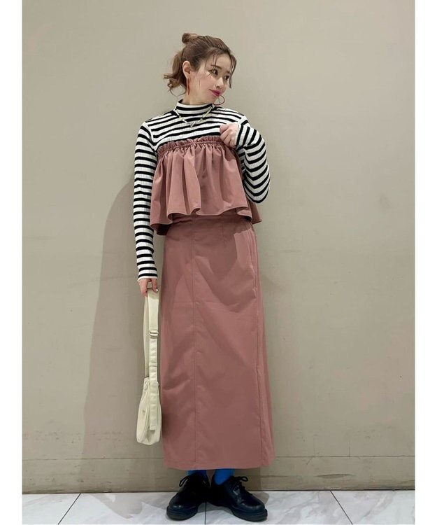 Green Parks ・ＳＵＧＡＲ　ＳＰＯＯＮ　３ｗａｙペプラムスカート Pink