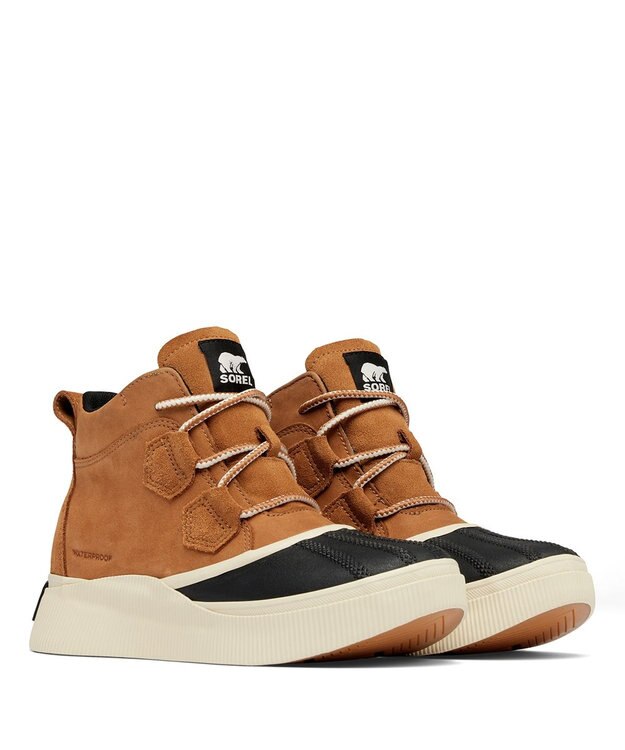 SOREL SOREL/ アウトアンドアバウト4 クラシックウォータープルーフ /ソレル Taffy, Black