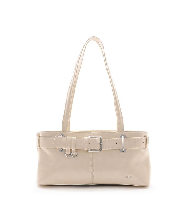 MioFIRANO バックルベルトハンドバッグ　FIRANO フィラノ IVORY
