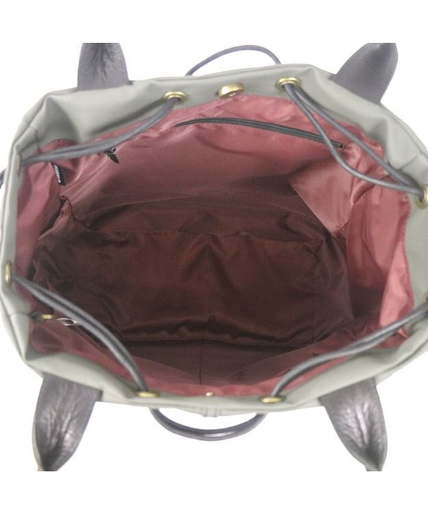 Regalo Felice 【水や汚れに強い / A4サイズ対応】巾着トート / REGALO GY(グレー)