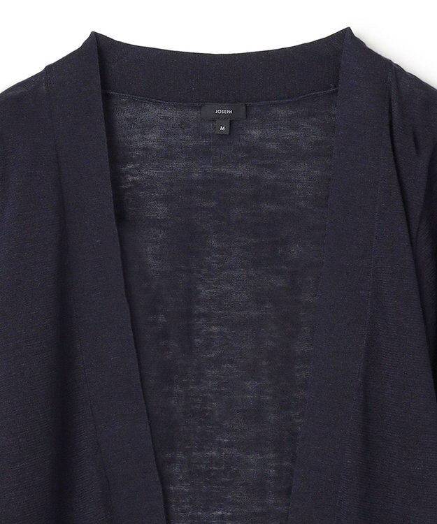 JOSEPH ラミーカーディガン　ロングカーディガン Navy