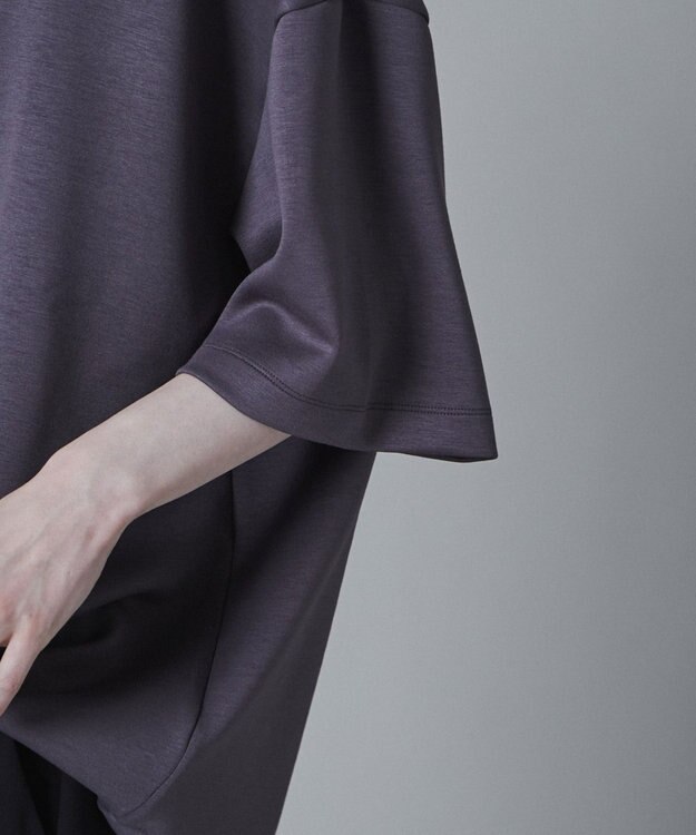 WEGO ドロストスーパーBIGハーフジップT（S） ダークグレー