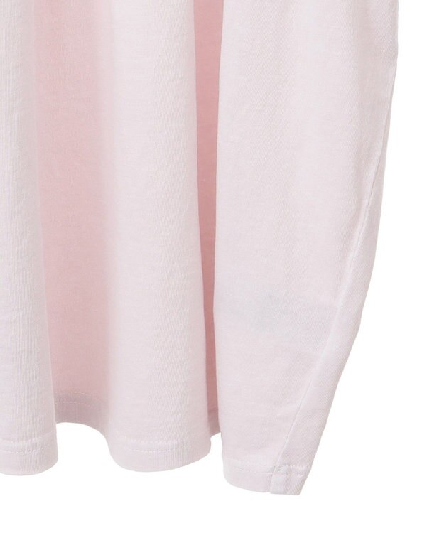 earth music&ecology ピグメントシャーリングプルオーバー Pink Beige