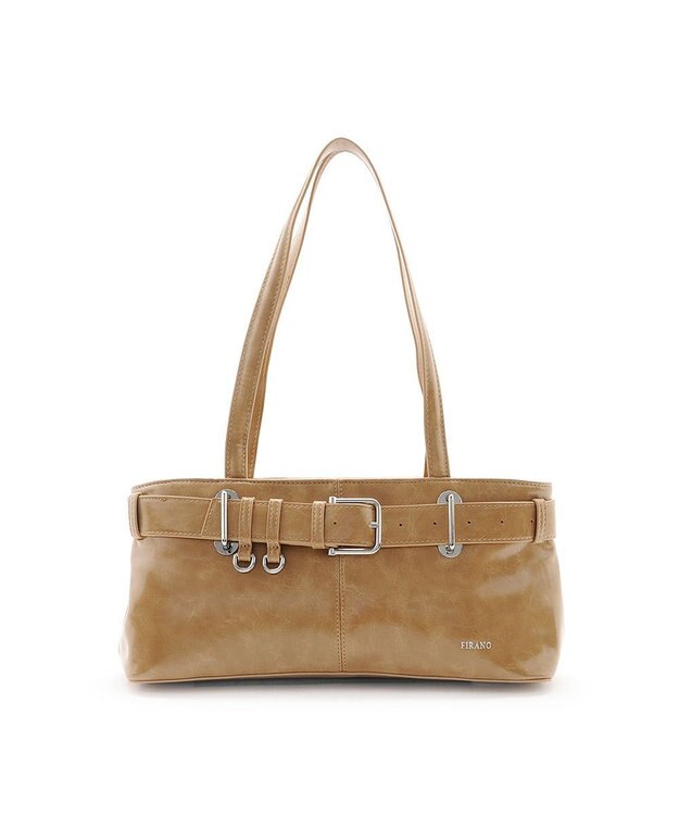 MioFIRANO バックルベルトハンドバッグ　FIRANO フィラノ BEIGE