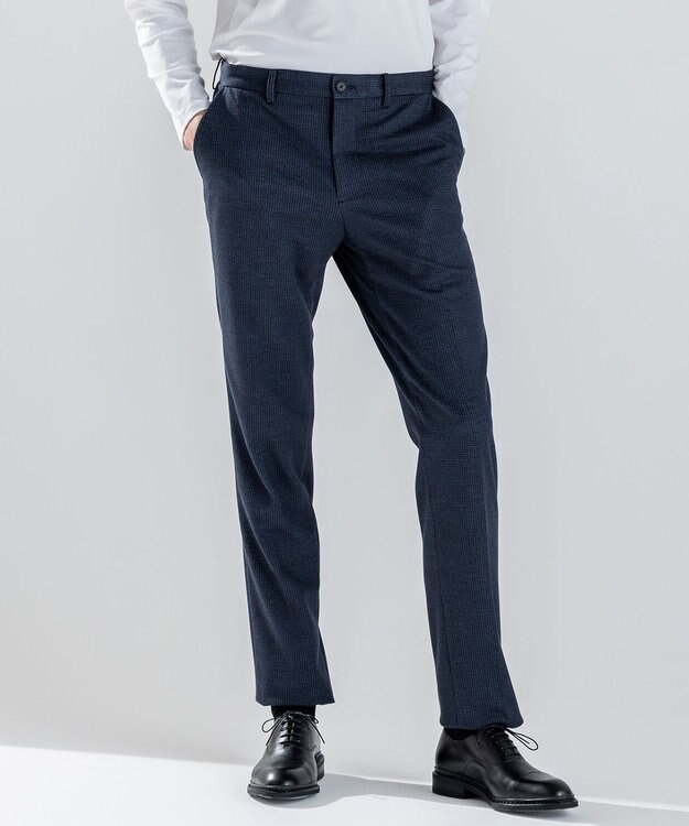 JOSEPH HOMME 新素材【ストレッチ/セットアップ対応】クリアドビージャージー   テーパードパンツ / CITY ネイビー系