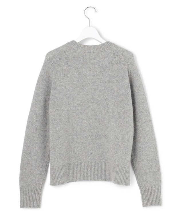 ICB 【先行予約】シャインノットカシミヤブレンド プルオーバーニット ライトグレー