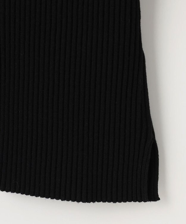 組曲 L 【WEB限定】ELENAオフショル風 ニットプルオーバー ブラック系