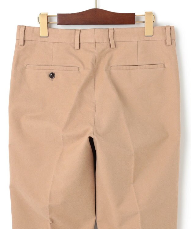 J.PRESS MEN モールスキンストレッチ スローンパンツ ベージュ系