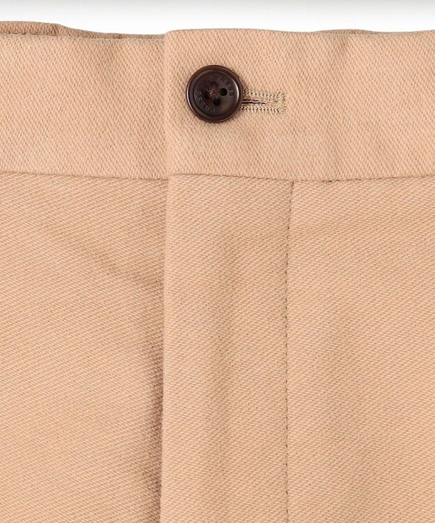 J.PRESS MEN モールスキンストレッチ スローンパンツ ベージュ系