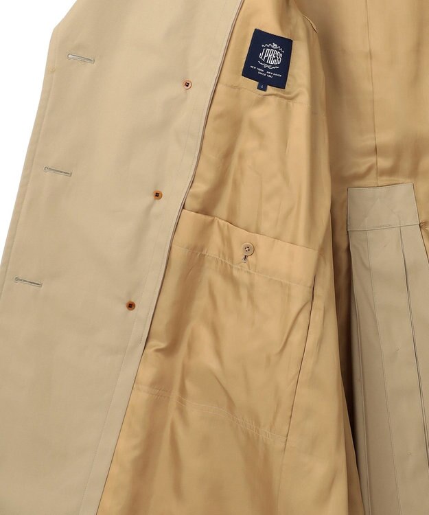 J.PRESS MEN 【J.PRESS BASIC】VENTILE（R） ギャバジン トレンチ コート ベージュ系