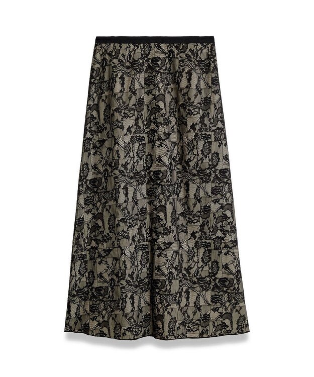 JOSEPH パッチワークレース　ミディスカート Comet Combo