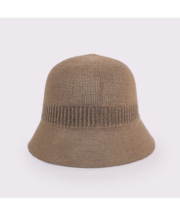 ATRENA リブニットハット グレージュ