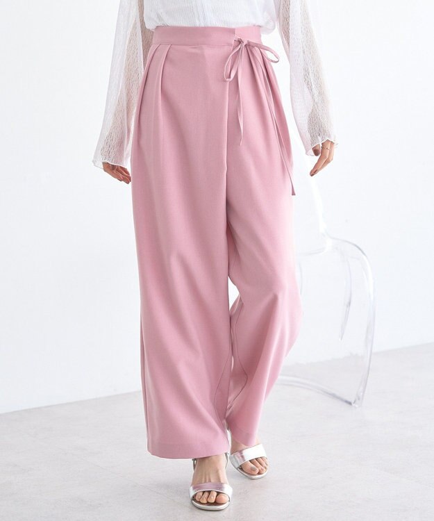 earth music&ecology ラップパンツ Pink