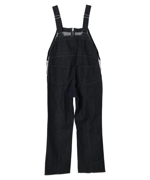 earth music&ecology オーバーオールデニム Dark Indigo