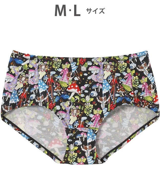 tsumori chisato SLEEP ツモリチサト ショーツ ベア天竺 伸縮性がよい UBX556・UCX556とペア tsumori chisato SLEEP UPX557 /ワコール ブラック