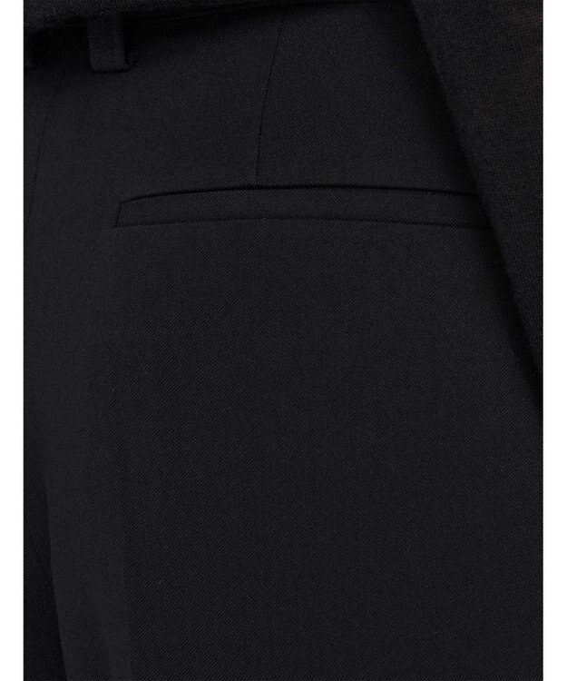 JOSEPH フルイドツイル　テーパードトラウザーズ Black