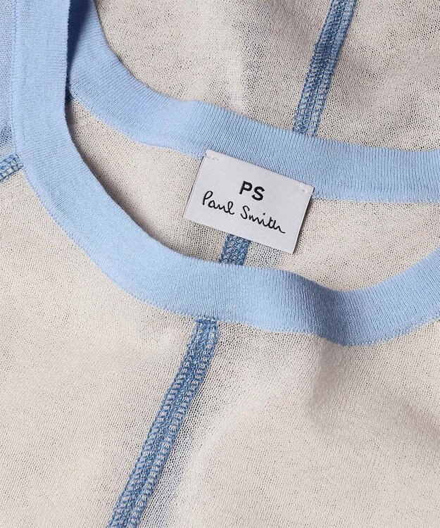 Paul Smith ラグラン シアー ニット オフホワイト