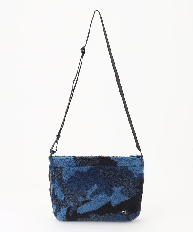 JOSEPH ABBOUD MOUNTAIN カモフラージュフリース ネイビー系7