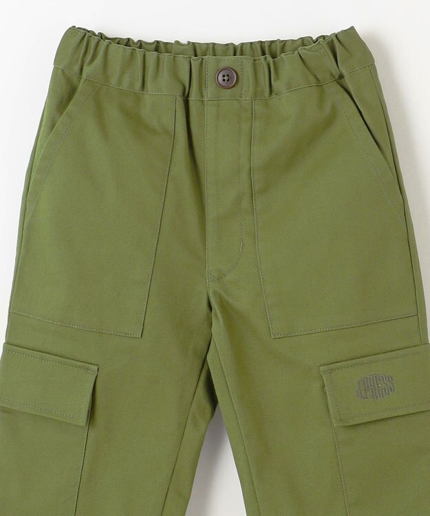 J.PRESS KIDS 【110-130cm】コットンツイル カーゴパンツ カーキ系