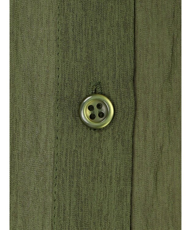 CRAFT STANDARD BOUTIQUE ウ゛ィンテージボイルソデシャーリングチュニック Khaki