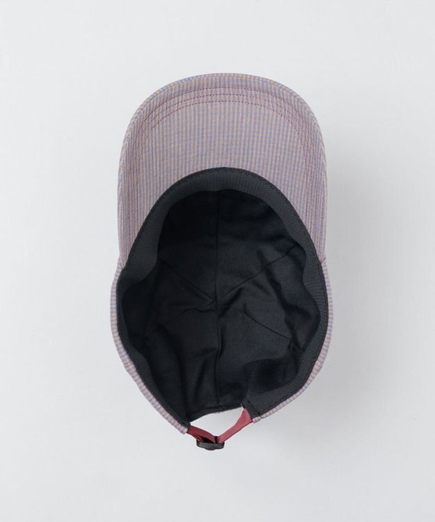 AURORA 【 ANNA SUI（アナ スイ）】ネコ耳ロゴ刺しゅうキャップ パープル