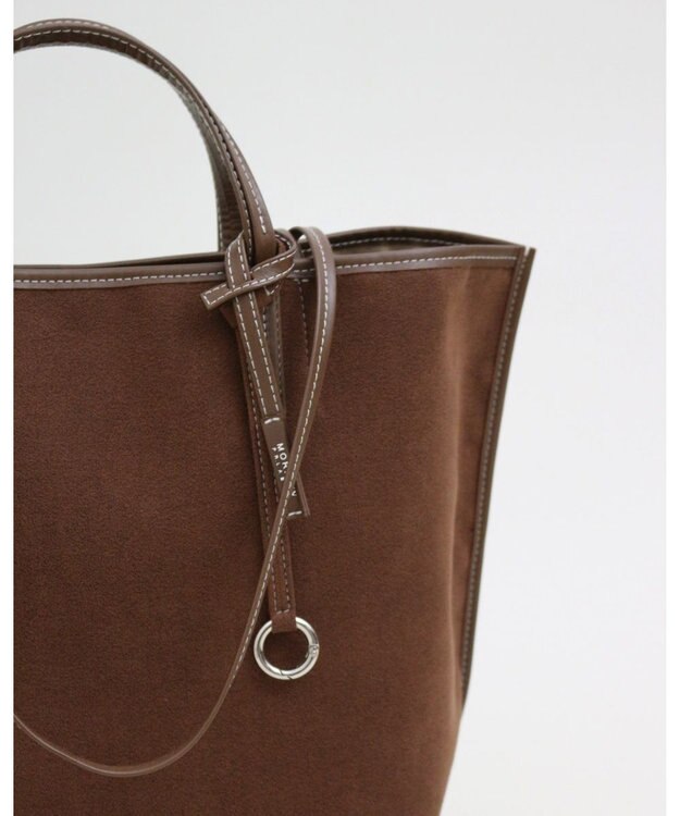 MORROW by thank 【A4サイズ収納可/軽量】VIVIAN LARGE ASスエード　ブラウン