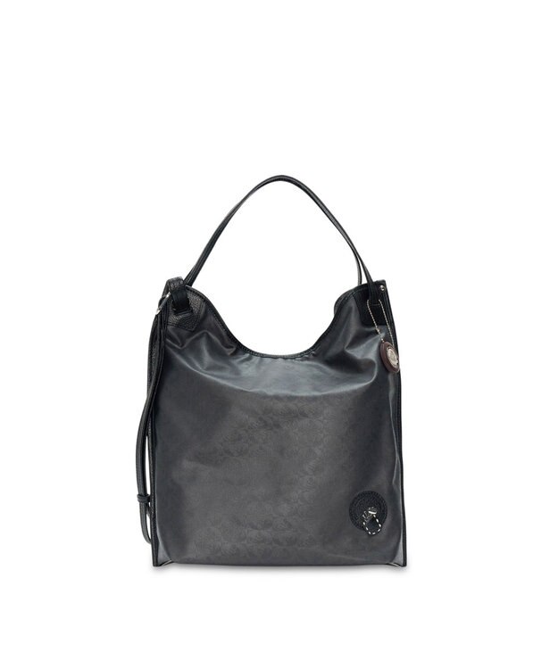 PELLE BORSA 3Way リュック/クロスボディ/ショルダー ミディバッグ Alive アライブ 4319 マットブラック