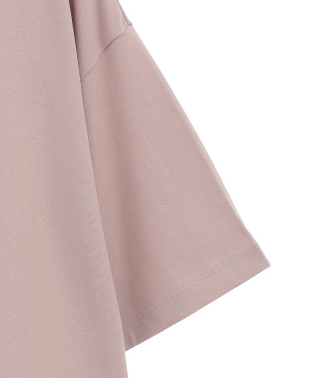 earth music&ecology 【接触冷感/洗濯機可】ＮＵＩＴＡ　ＬＡ　ＢＥＬＬＥ　ＥＴＯＩＬＥショートＴ Pink Beige