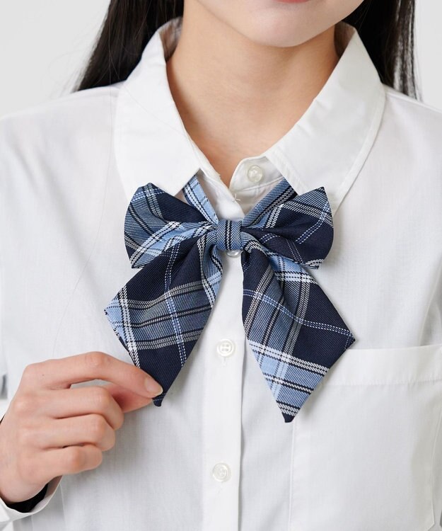 WEGO 【SCHOOLITEM】チェックスクールリボン 柄3