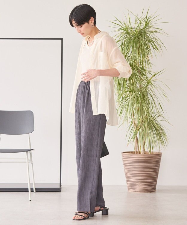 AMERICAN HOLIC シャーリングイージーパンツ Charcoal Gray