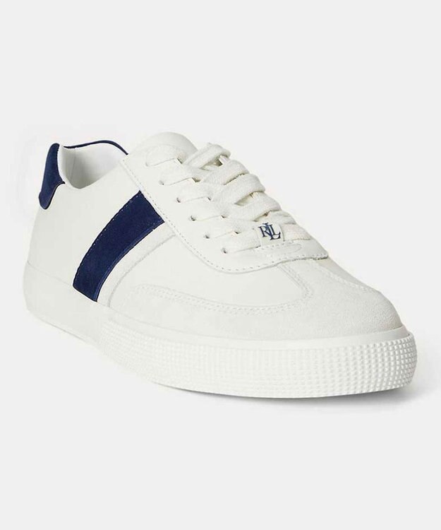REGAL FOOT COMMUNITY 【ローレンラルフローレン】R18H BRAYLEE ブレイリー スニーカー ホワイト×ネイビー