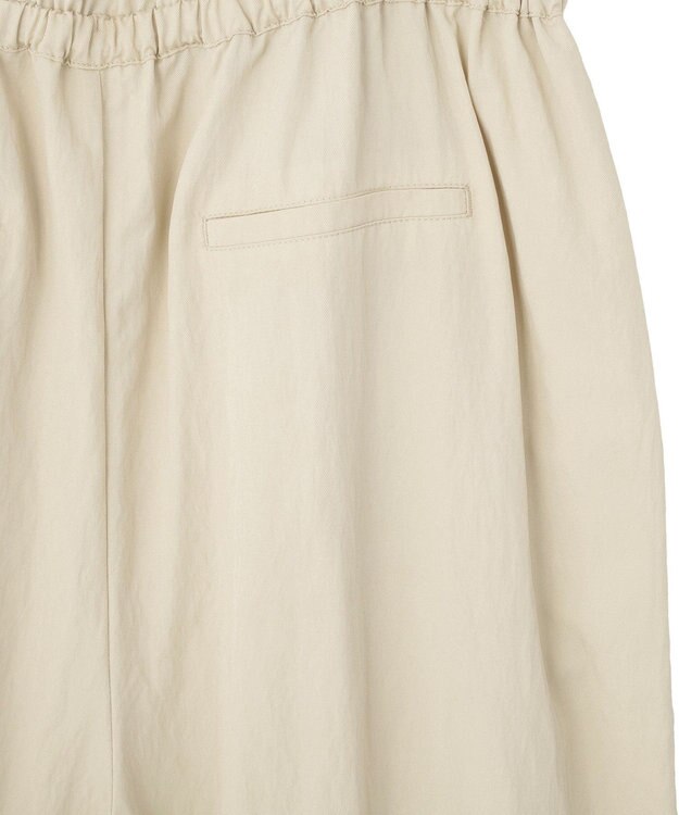 Green Parks 胸元バルーンワイドシルエットサロペット Light Beige