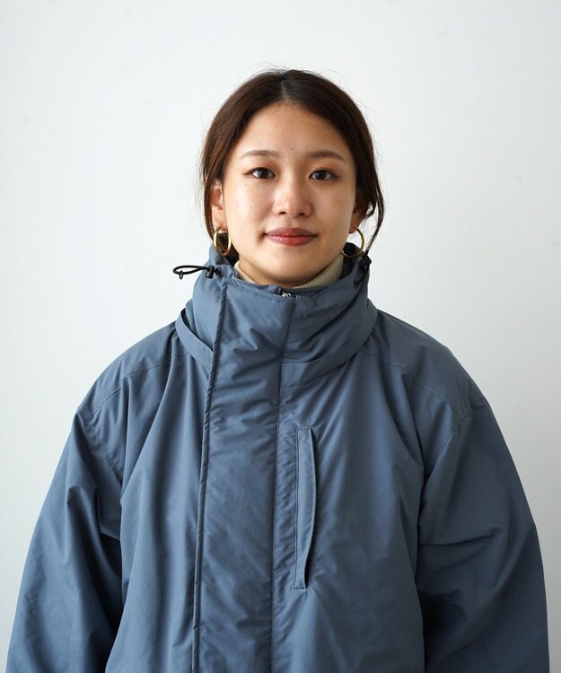 KWD 【日本製/高品質ダウン】DOWN MONSTER JACKETグリーンダウン ダウンモンスタージャケット ブルーグレー