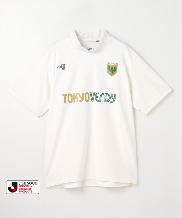 PW CIRCULUS 【UNISEX】J.LEAGUE モックネック J1所属の20クラブコラボ ゴルフ 東京ヴェルディ