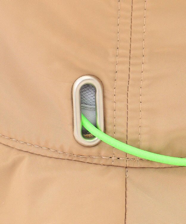 PW CIRCULUS 【手洗い洗濯可 / シェード付】【UNISEX】NEW！サンシェードバケットハット  ゴルフ ベージュ系