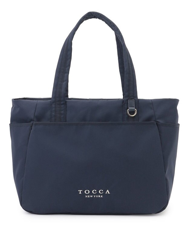 TOCCA 【WEB＆一部店舗限定・環境にやさしい素材】【A4サイズ対応】TRAVERSA MOTHERS TOTE マザーズバッグ ネイビー系