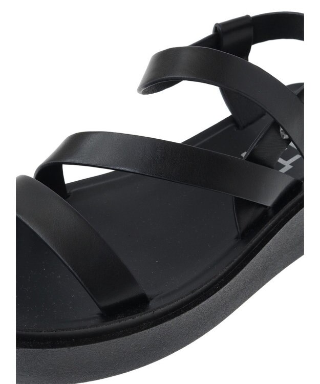 Green Parks ・ＬＥＮＡ　ネックストラップサンダル Black