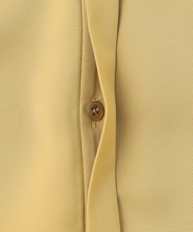 ICB L 【WEB限定・接触冷感・UVケア・吸水速乾・防シワ・洗える】 ドレープツイル クロップドシャツ クリームカーキ系