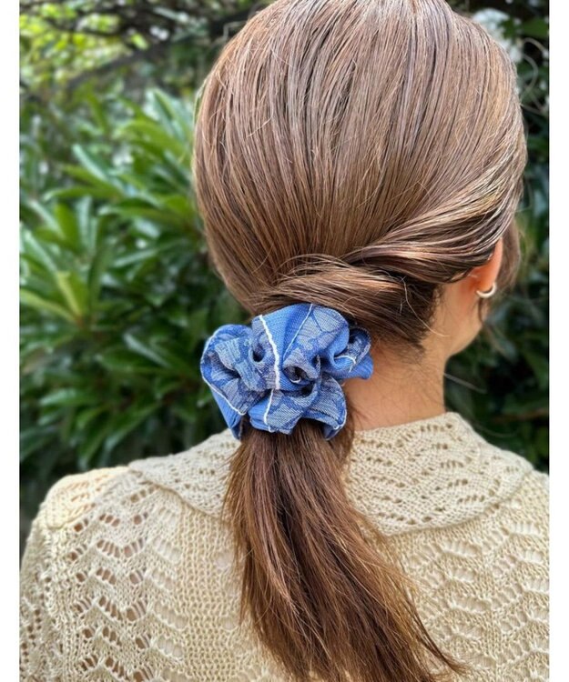 ACCA デニムシュシュ ブルー