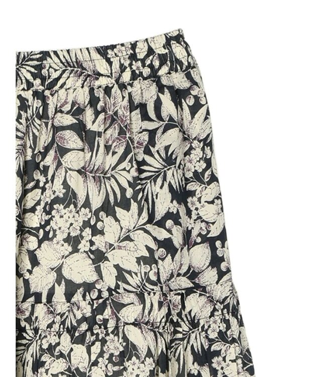 AMERICAN HOLIC インドコットンティアードボイルスカート Flower