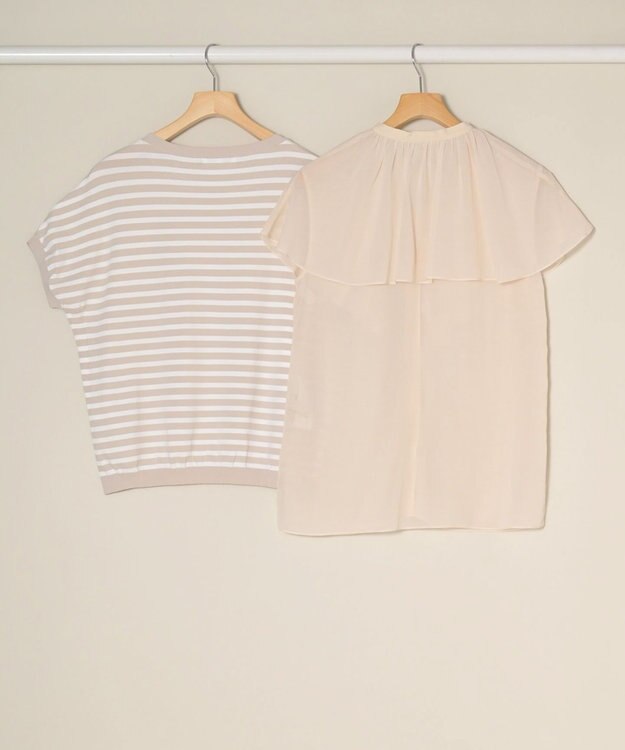 ONWARD Reuse Park スタッフおすすめ！トップスSET商品/サイズ38【23区】ニット春夏×【自由区】ブラウス春夏 その他