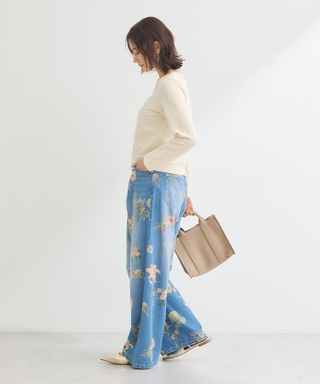 Green Parks シアーポコポコプルオーバー Ivory