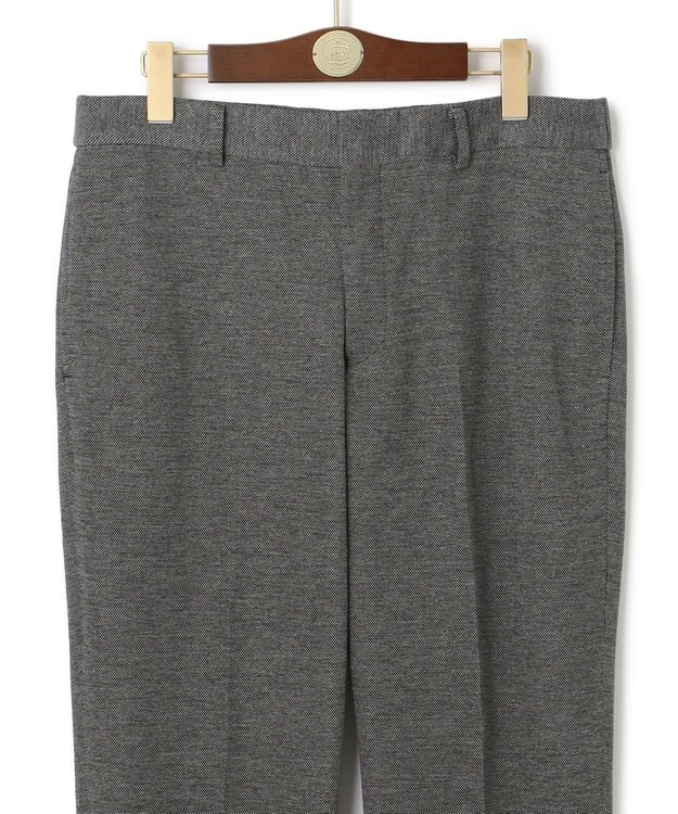 J.PRESS MEN 3シーズン着られる上質素材【ストレッチ / 吸水速乾 / 洗える / 消臭】AXIO 3ポジションジャージー スラックス ライトグレー系